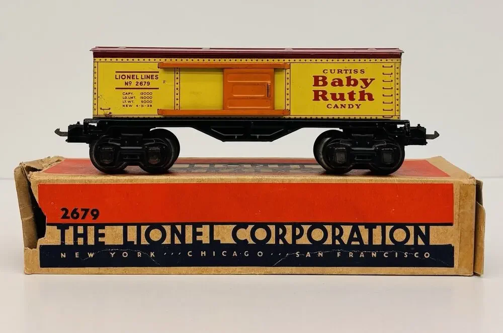 Lionel Prewar O 2679 Baby Ruth Candy Box Car w/ Original Box